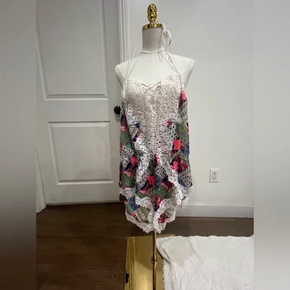 NWT VS Satin Romper - Picture 1 of 3